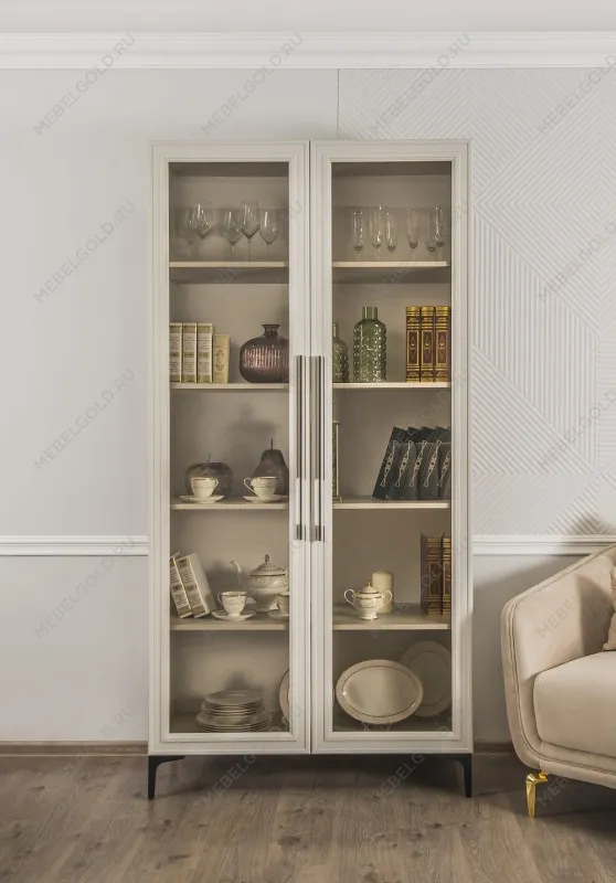 м. Марьина Роща - Витрина Стелла 2-ств светло серый камень | изображение 7