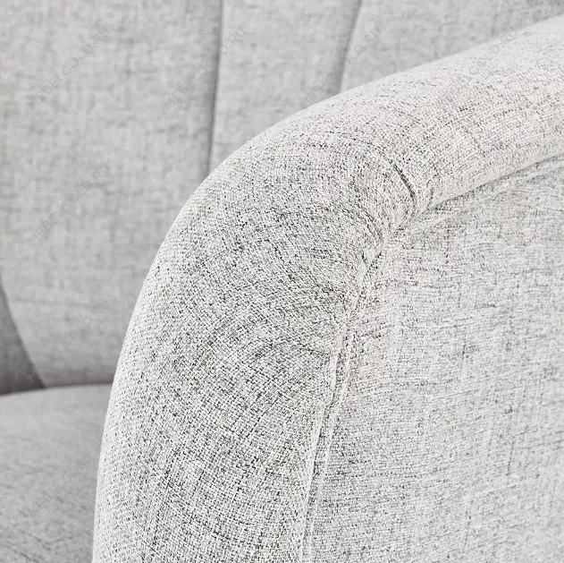 Кресло Halmar BISHOP (светло-серый/орех) | изображение 9