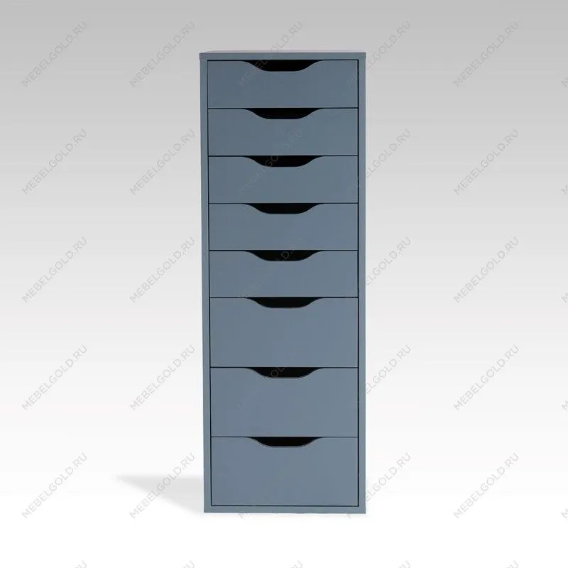 ИНГАР 8 комод 36x102x53, серо-бирюзовый | изображение 1