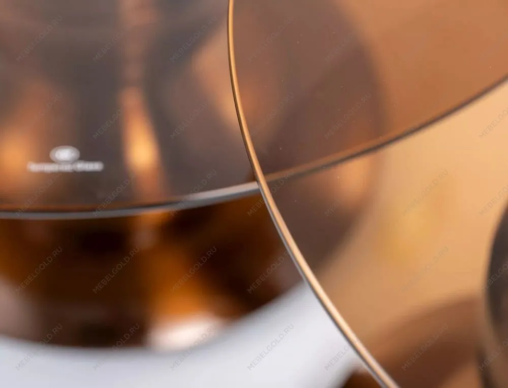 Комплект Signal CASSIE (2 стола журнальных) (коричневый/медный) 70/38, 50/51,5 | изображение 2