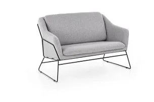 Диван Halmar SOFT 2 XL (серый/черный)
