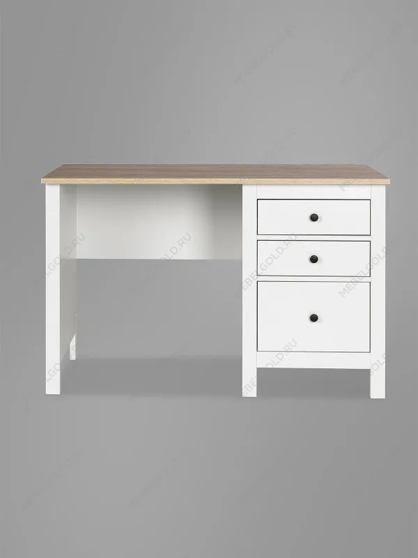 Стол письменный Сага, 120х56, белый/ясень | изображение 6