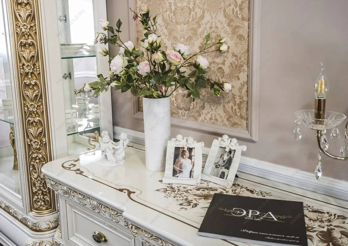 Гостиная Алсу 1+тв+2 белый глянец | изображение 5