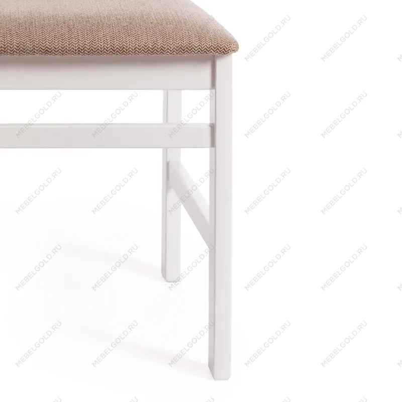 Стул SWEDEN white, ткань бежевая (Ford William 7) | изображение 7