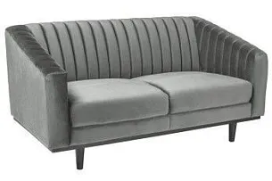 Диван Signal ASPREY 2 Velvet Bluvel 14 (серый)