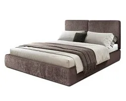 Кровать Natura 1.6 м, с подъемным механизмом Шенилл (Monblan) 546, НТКР-1[3]