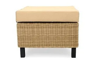 MOKKA BELLA пуф малый, соломенный