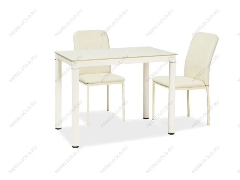 Стол обеденный Signal GALANT (кремовый) 100