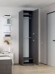 Шкаф Макс, 1 дверь, 50х61х233 см, серый | изображение 3