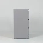 Комод Варма, 3 ящика, 80х78х40 см, эмаль серая | изображение 14