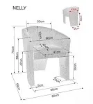 Кресло Signal NELLY Brego (бежевый) | изображение 3