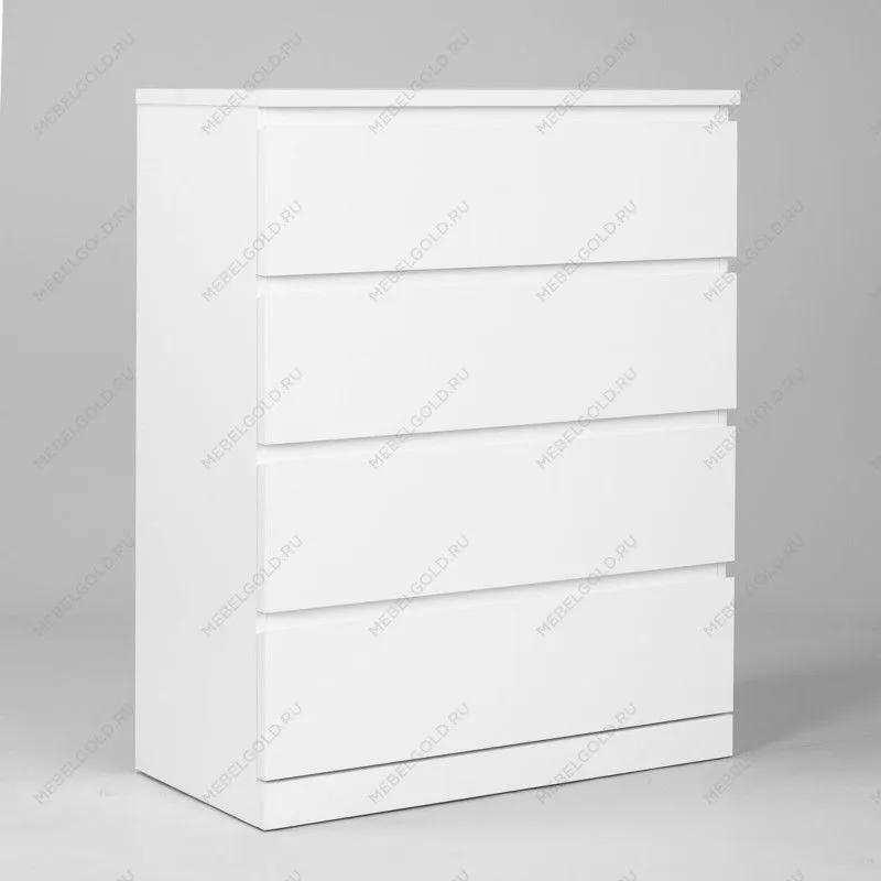 МАЛЬМ / VARMA Комод ИКЕА / IKEA 4, 80x100x40, пигмент, белый - Выставка м. Марьина роща | изображение 1