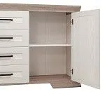 Шкаф с витриной Марсель REG2W1D4S | изображение 5