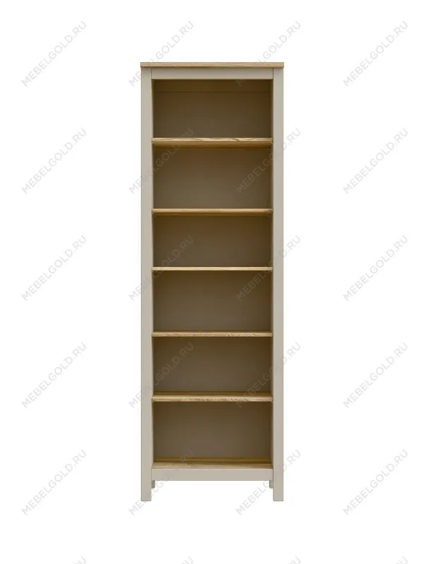 Стеллаж Сага, 70х42х215 см, кашемир/ясень | изображение 1