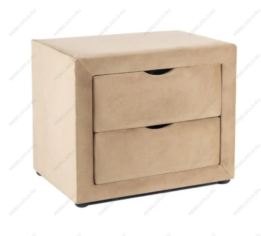 Тумба прикроватная Signal ET-002 VELVET (бежевый)