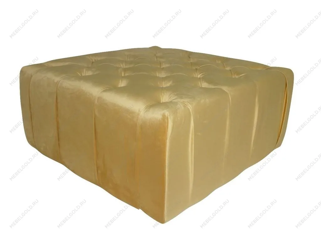 Пуф АУ-12 TOGAS (COL 09) велюр горчичный