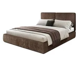 Кровать Natura 1.6 м, с подъемным механизмом Шенилл (Monblan) 520, НТКР-1[3]