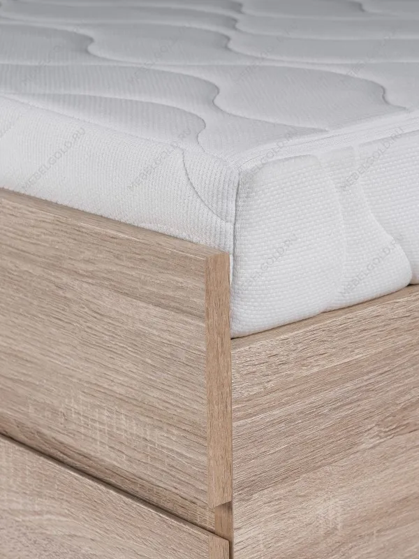 Кровать раздвижная Сириус, с ящиками, 90х200/180х200 см, дуб сонома | изображение 14