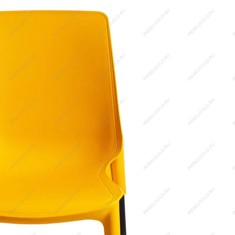 Стул GENIUS (mod 75) желтый/черные ножки | изображение 5