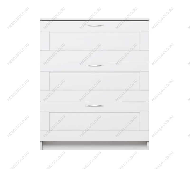 BRIMNES / СИРИУС комод ИКЕА / IKEA 3 ящика белый | изображение 1