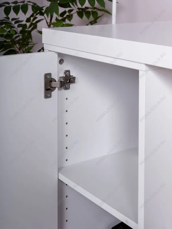 Стол письменный Ингар, с дверцей, 120x75x55, белый | изображение 8