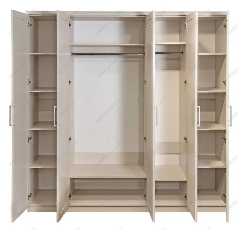 Шкаф Нонна 5-дверный мокко глянец | изображение 3