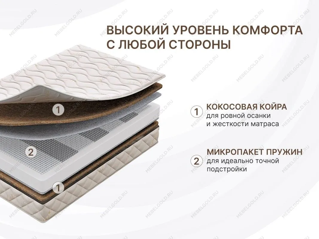 Матрас Микро хард 120х190 | изображение 4