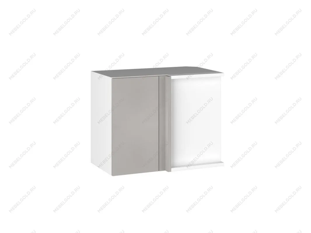 Шкаф АГУ-60 (480) левый, Виста (600*334*480) Экокожа Бежевый, 26515