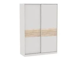 Шкаф купе с глухими дверями, Аврора (1624*604*2304) Дуб Мария/Кашемир