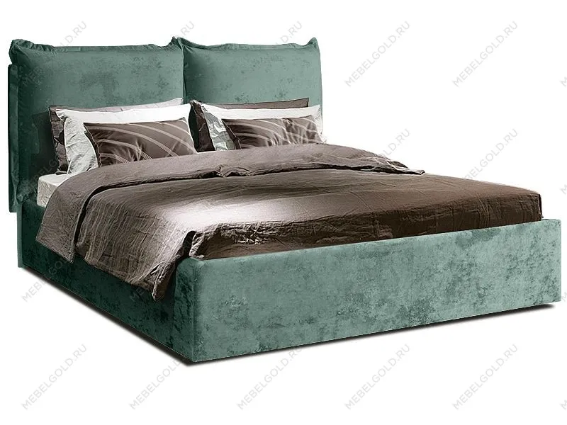 Кровать Baveno 1,4 м, с подъемным механизмом (Изумрудная волна) Sweet Dreams БВКР140-1[3]