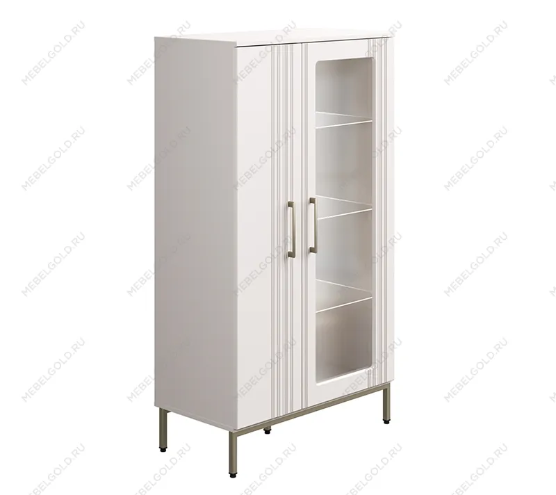 Тумба-витрина Бетти кашемир 1V1D | изображение 3