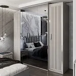 Шкаф Замира 5-дверный серый камень | изображение 2