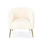 Кресло Halmar GRIFON (кремовый/золотой) | изображение 10