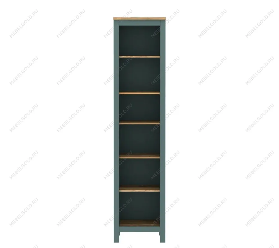 САГА стеллаж 50 темно-бирюзовый/ясень | изображение 1