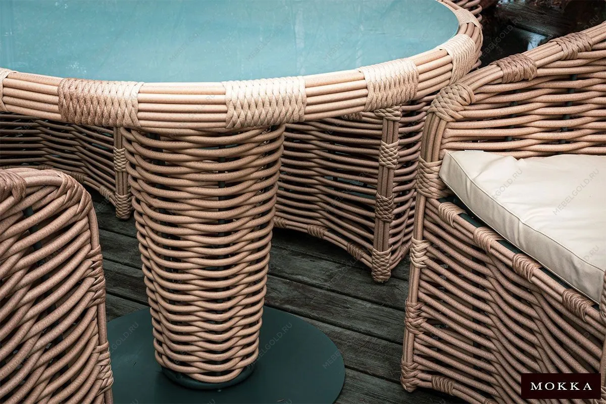 MOKKA MAJORCA кресло, цвет соломенный | изображение 9