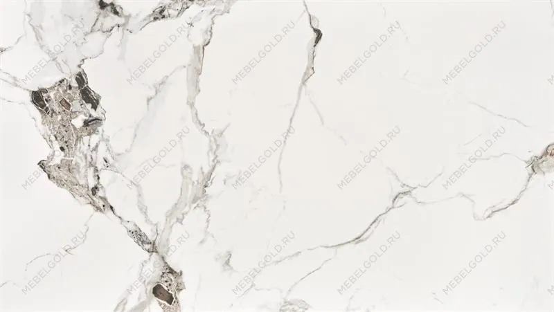 Стол обеденный Halmar EMILIO 140 (белый мрамор/черный) | изображение 5