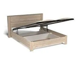 Кровать 1600 с подъемным механизмом, Юта (1822*2130*1004) Дуб Мария