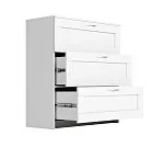 BRIMNES / СИРИУС комод ИКЕА / IKEA 3 ящика белый | изображение 3