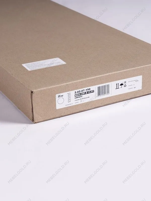 Стеллаж Сириус, 5 полок, 39х34х190 см, белый | изображение 11