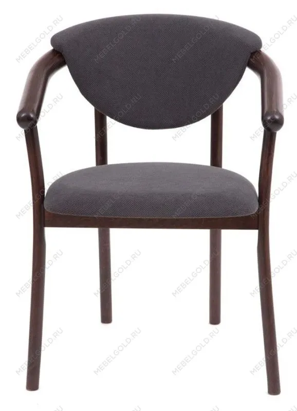 Кресло венское Виенна (темный тон/темно-серый М07)
