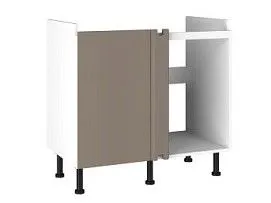 Стол под мойку угловой СМУ-100, Виста (900*534*870) Мокко, 25503