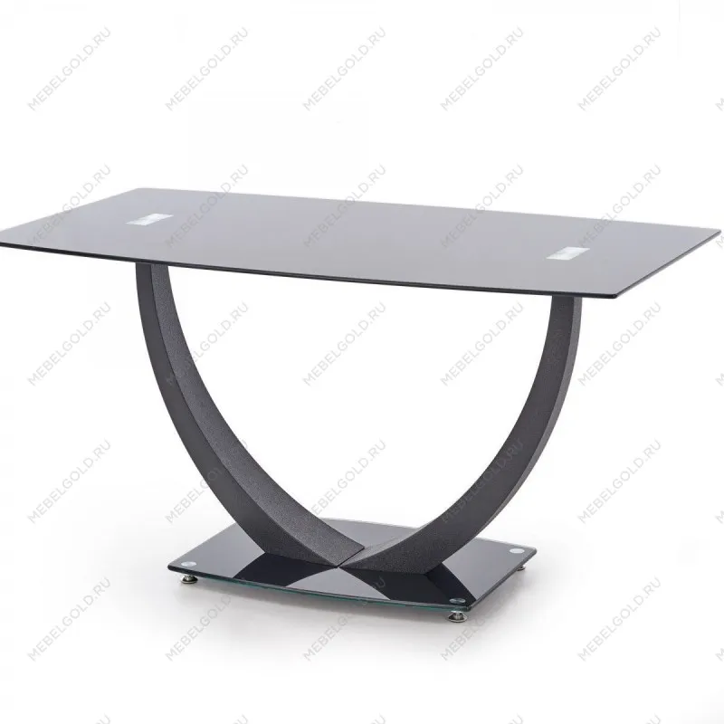 Стол обеденный Halmar ANTON (черный) | изображение 2