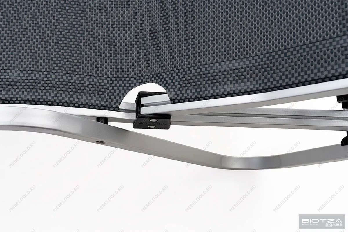 Шезлонг Hera алюминиевый, антрацит | изображение 12