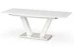 Стол обеденный Halmar VISION, раскладной (белый) | изображение 1