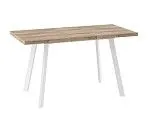 Стол раздвижной Бьерн-110 (Дуб каньон/Белый) 110(142)х70 | изображение 1
