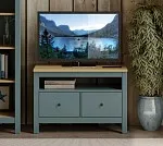 САГА тумба 2 ящика темно-бирюзовая/ясень | изображение 5