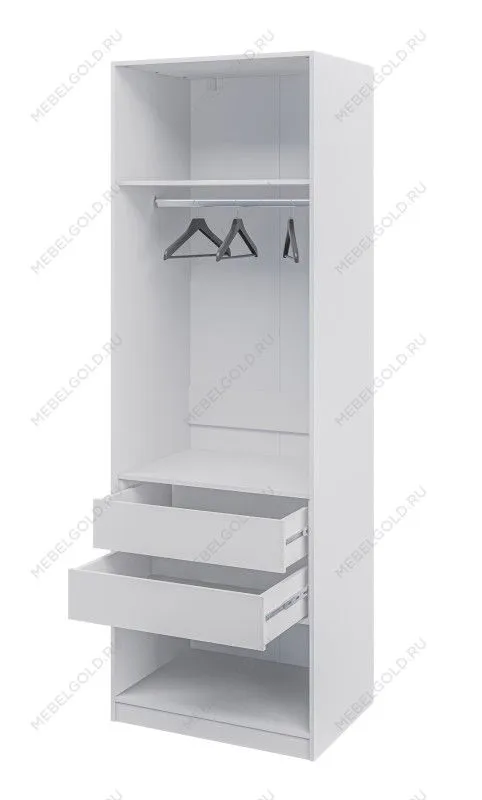 Шкаф Отис МН-039-08 П7 с фасадом МДФ (белый) | изображение 1