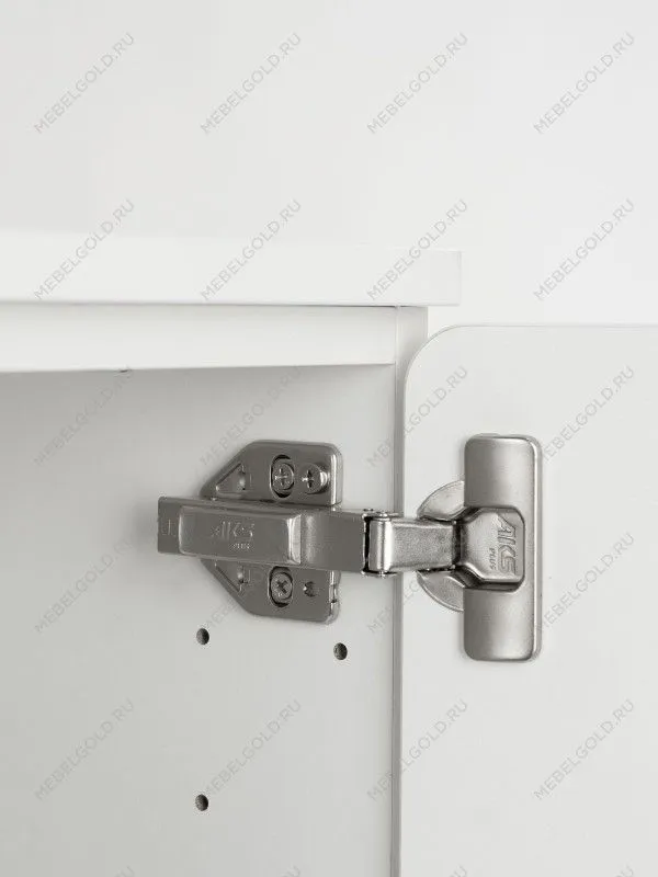 Шкаф распашной Пикси, с двумя дверьми, тремя ящиками и полкой 60x57x180, белый (робкий подснежник) | изображение 14