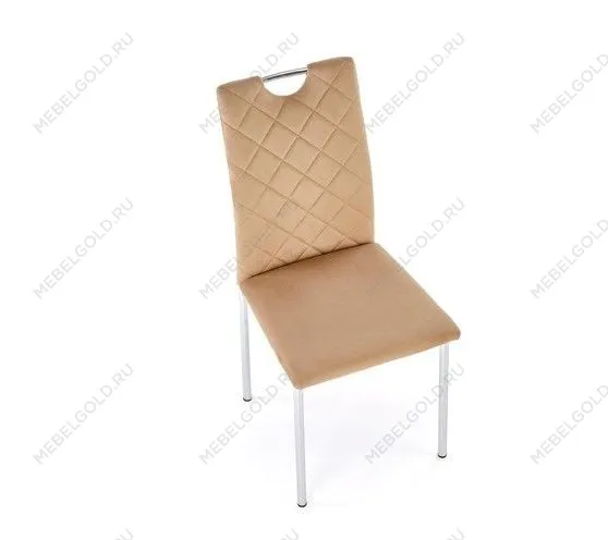 Стул кухонный Halmar K578 (бежевый/хром) | изображение 5