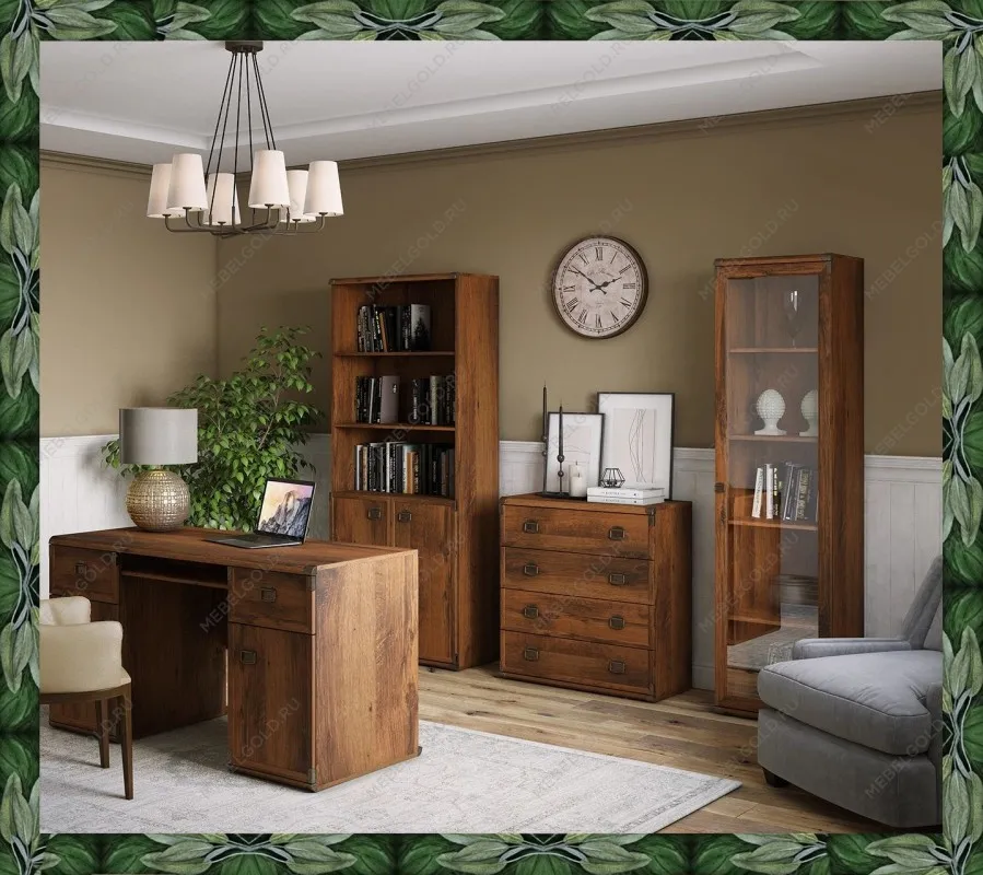 Стеллаж Индиана JREG2DO дуб саттер | изображение 6